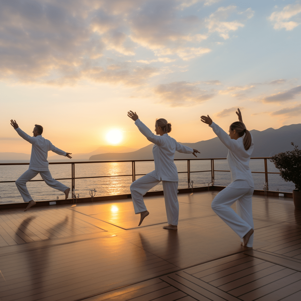 Asia Global Yachting (AGY) Premium Bespoke Yatch Charters, Sales, New Builds, Management & More Davidv. 56221 Agy Clients Participating In A Peaceful Tai Chi S 0208f218 35bd 4e1d A308 9c9d08910c3f