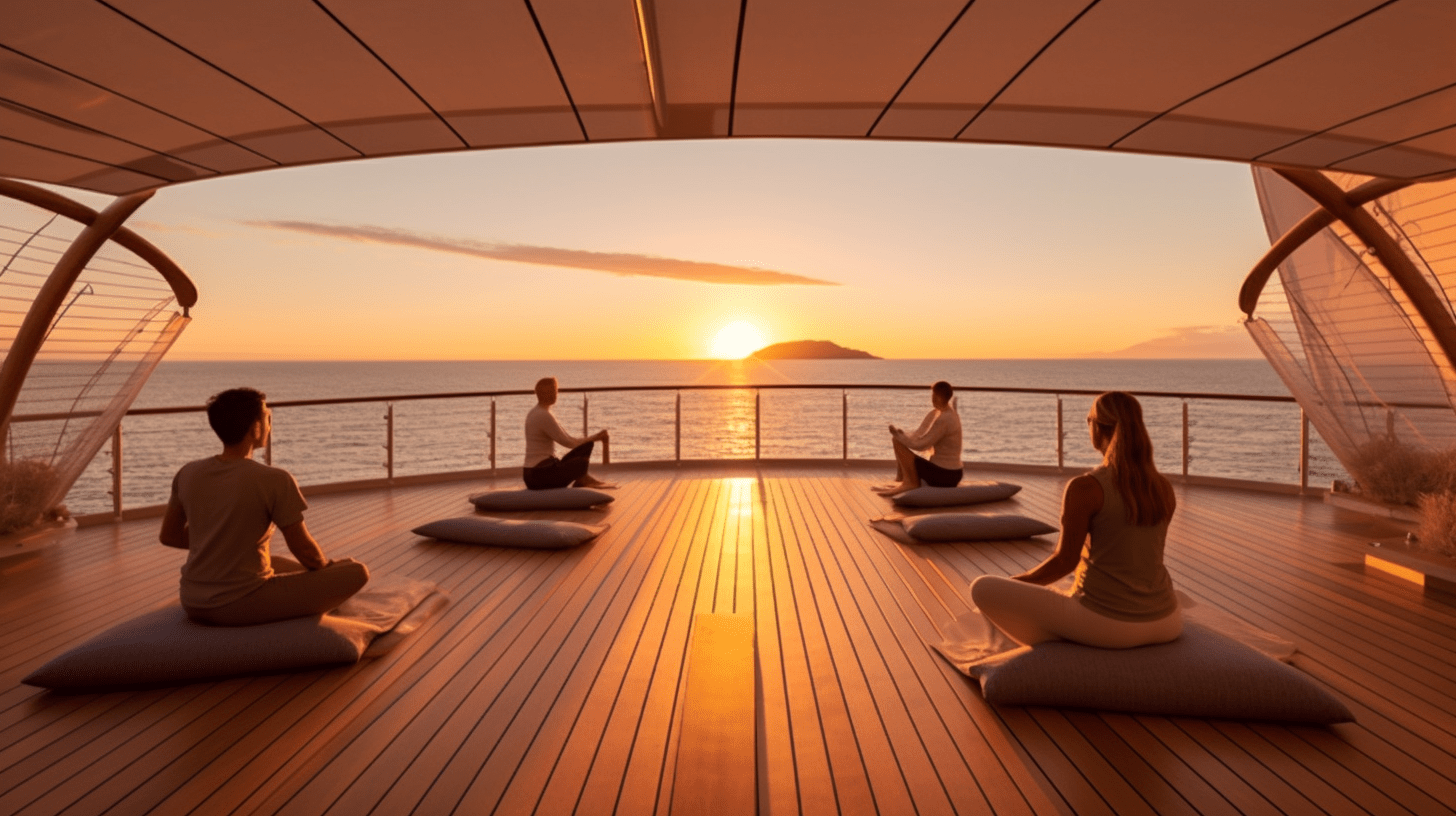 Asia Global Yachting (AGY) Premium Bespoke Yatch Charters, Sales, New Builds, Management & More Davidv. 56221 Clients Participating In A Serene Yoga Session On Ae73830a 17a4 433e A8d5 693bc0a03b0c