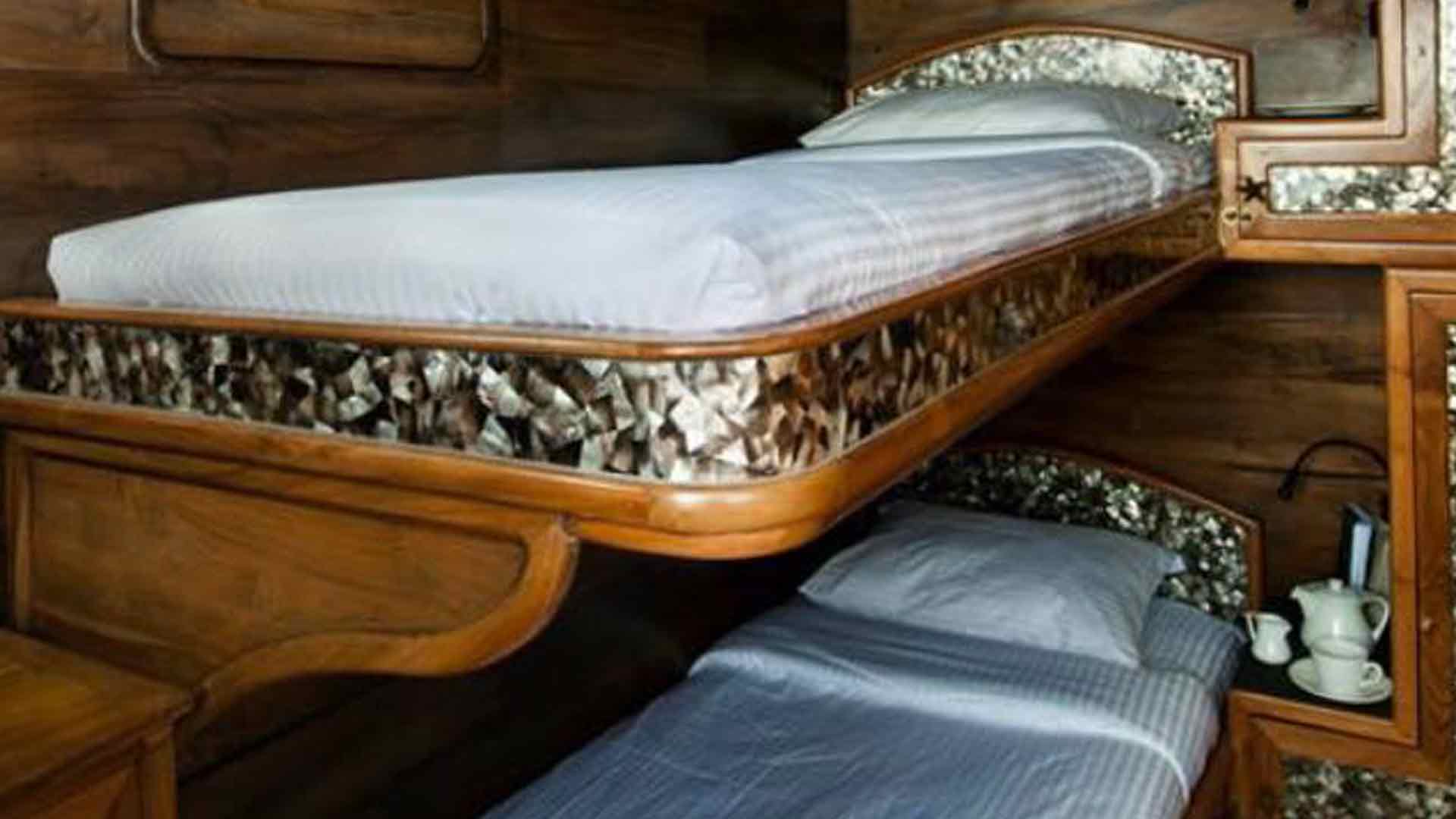 Asia Global Yachting (AGY) Premium Bespoke Yatch Charters, Sales, New Builds, Management & More 5. Bunkbed Marylin Cabin