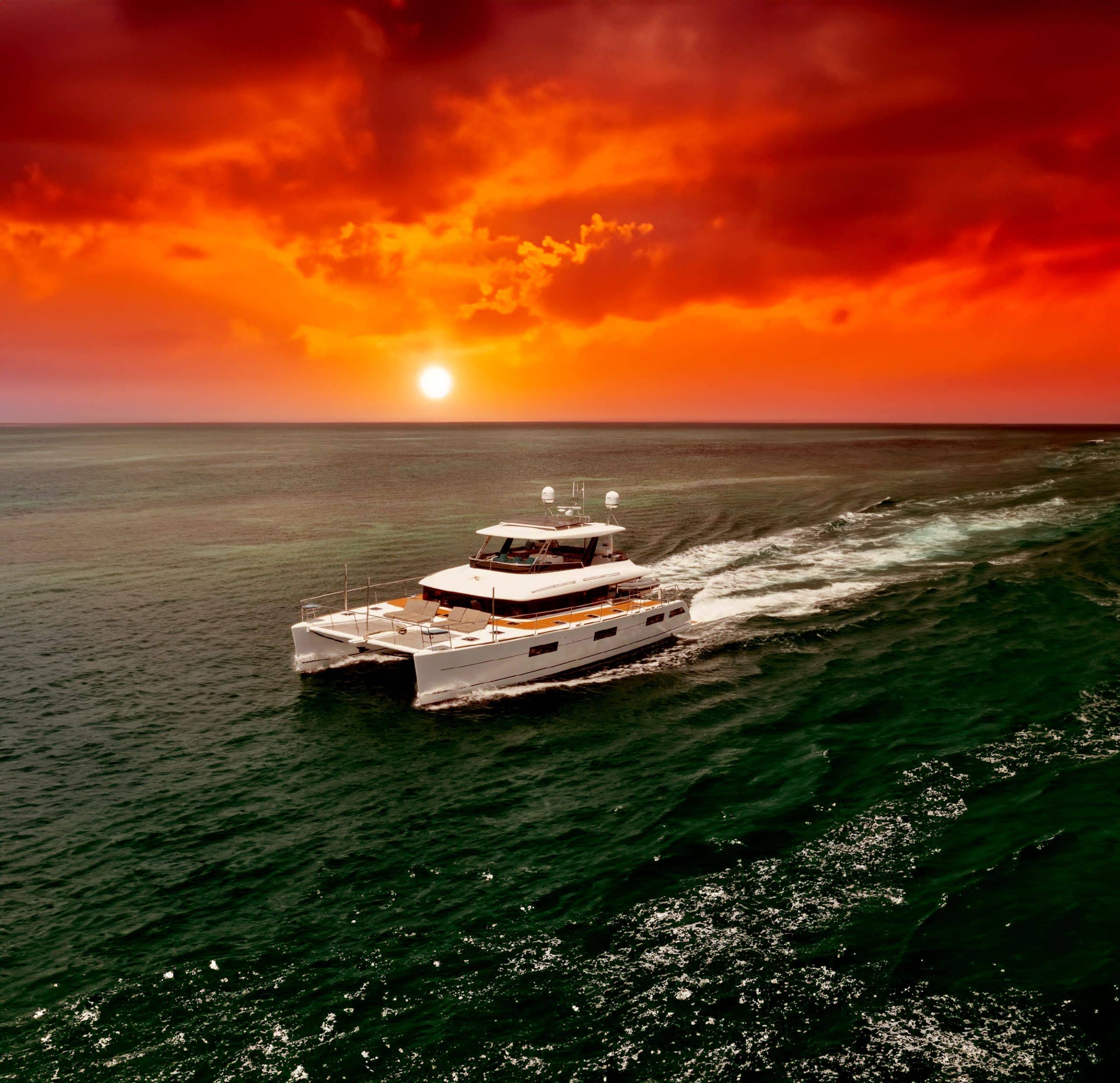 Asia Global Yachting (AGY) Premium Bespoke Yatch Charters, Sales, New Builds, Management & More Sunset Photos