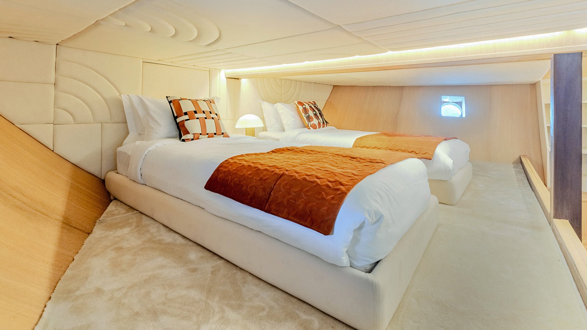 Asia Global Yachting (AGY) Luxury Yacht Charters in Thailand, Indonesia and Japan Bedroom 2.8