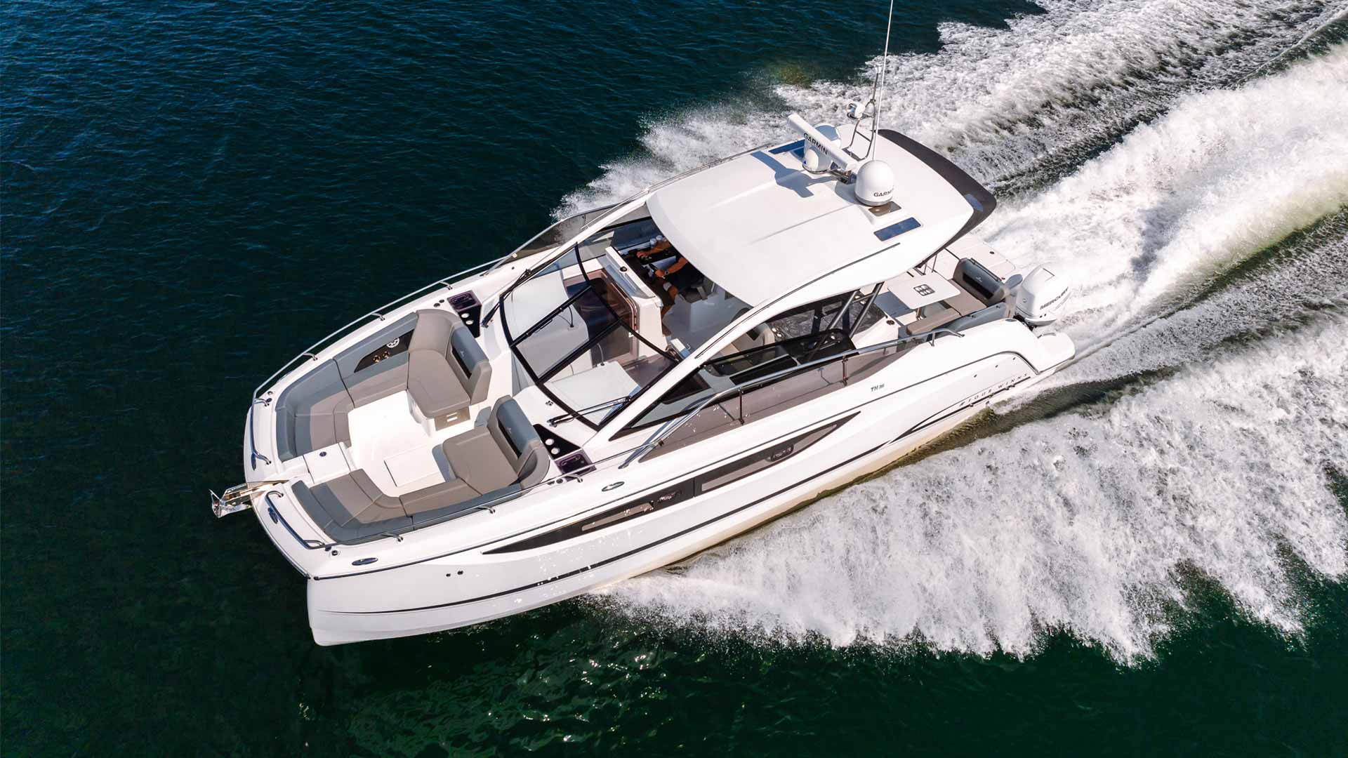 Asia Global Yachting (AGY) Luxury Yacht Charters in Thailand, Indonesia and Japan Th36 Running Profile Port 3 1