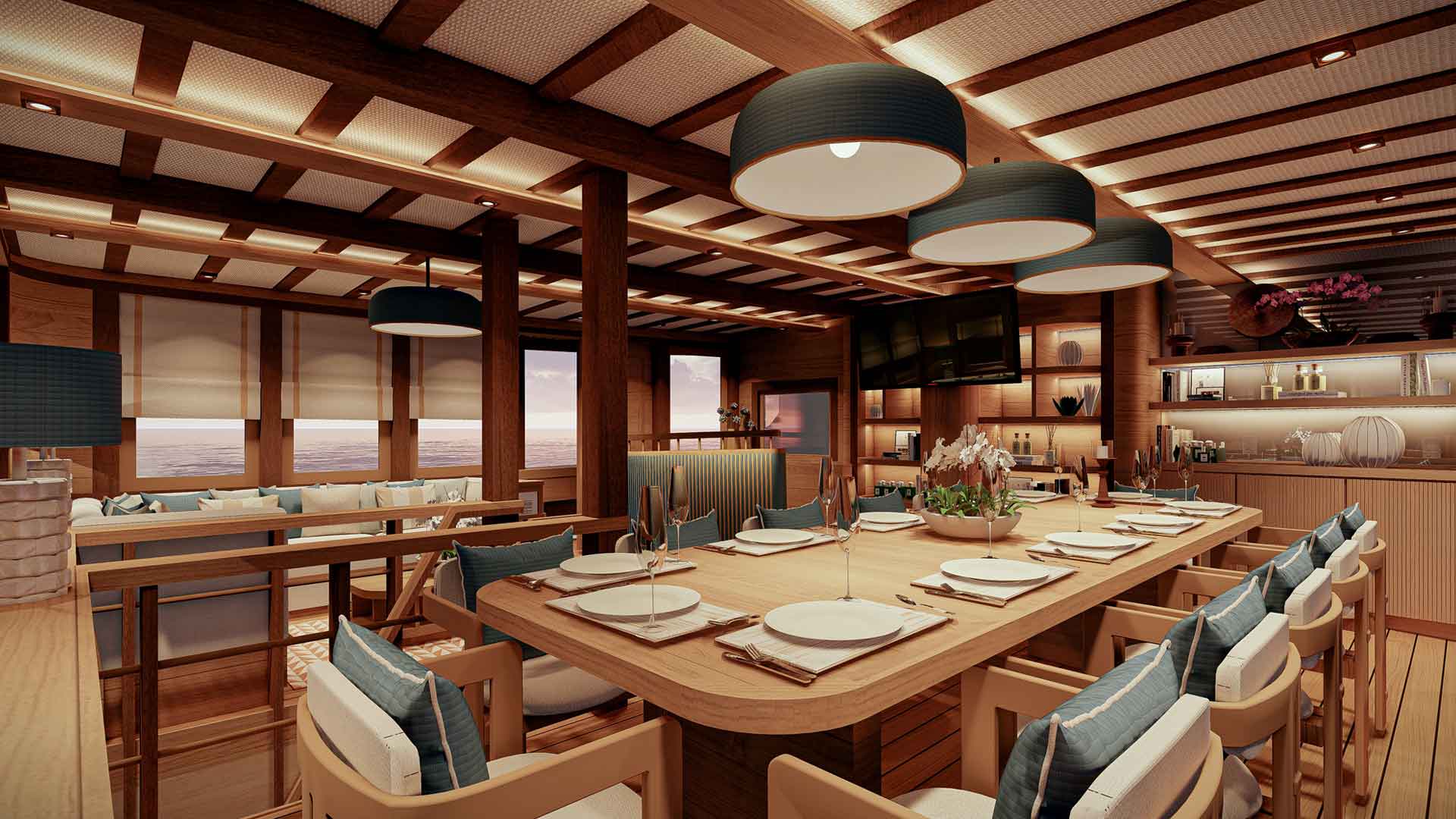 Asia Global Yachting (AGY) Luxury Yacht Charters in Thailand, Indonesia and Japan D 23 Photo